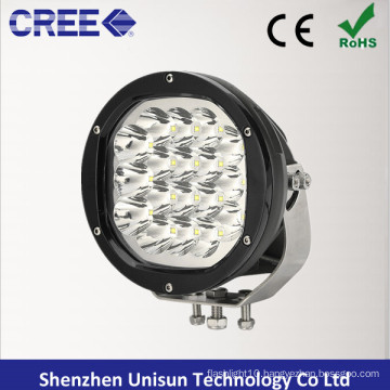 7" Waterproof 12V 90W 18X5w CREE LED 4X4 Driving Light